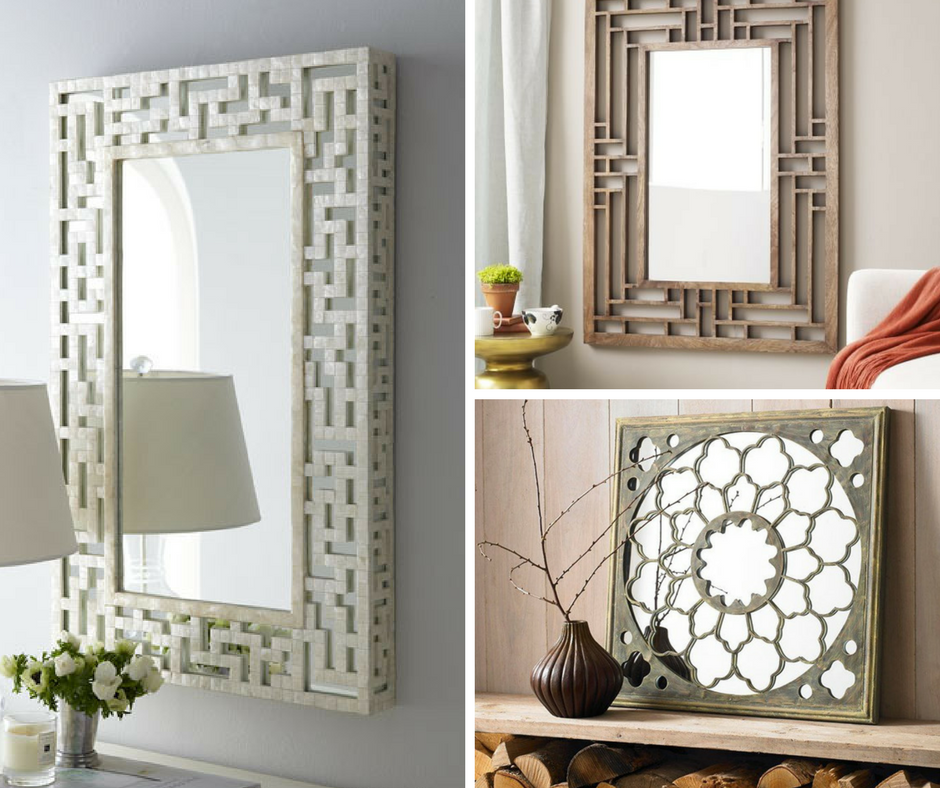 fretwork mirror