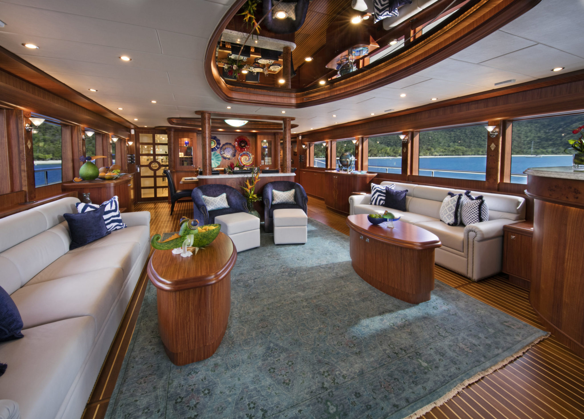 Yacht Interior Design Style: Small Spaces with Big Personality ...