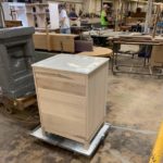 A Handmade sink is made with sustainable materials