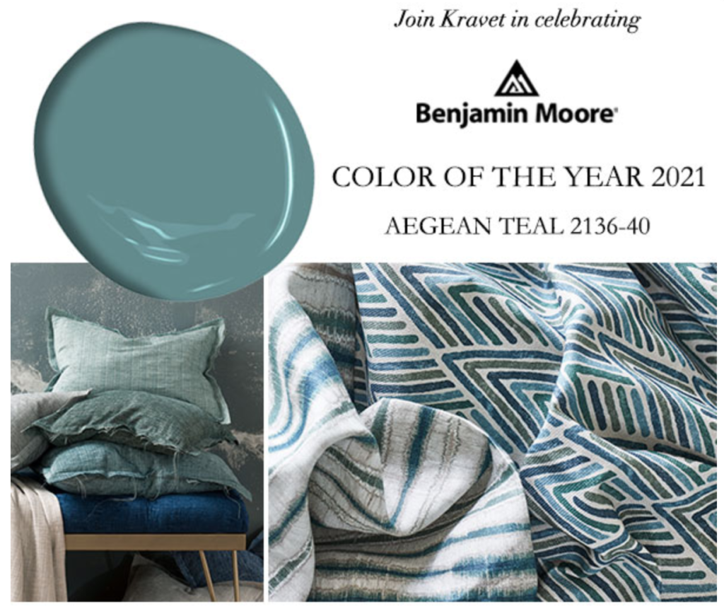 Benjamin Moore Aegean Teal