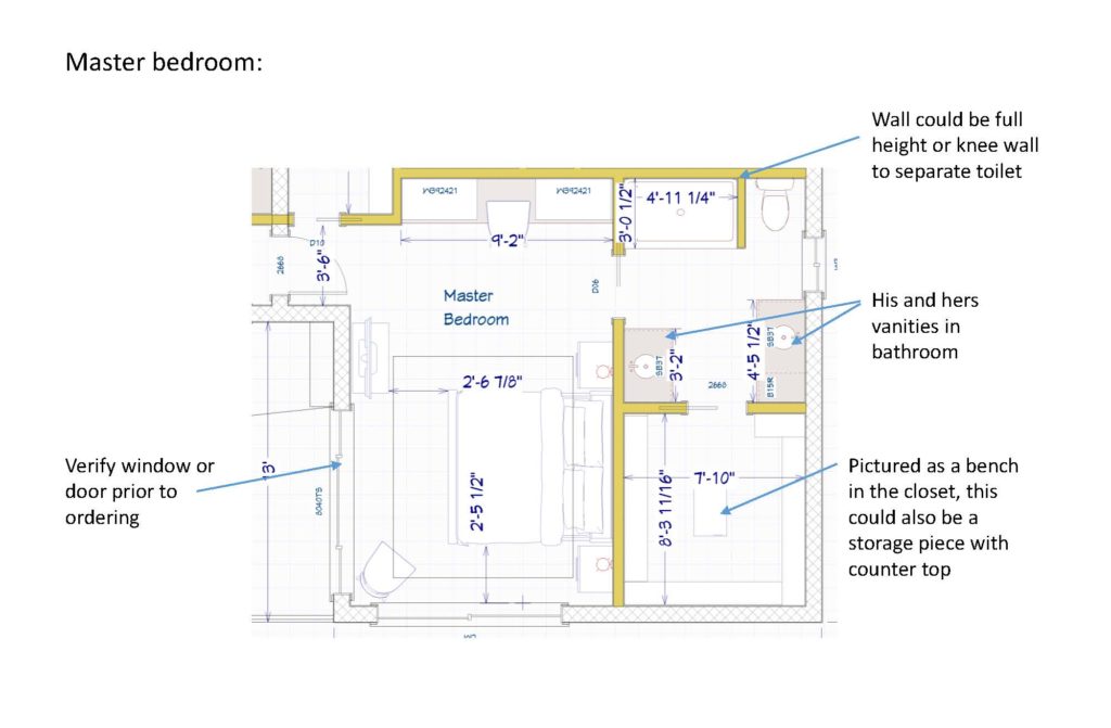 Master Bedroom Plan Review