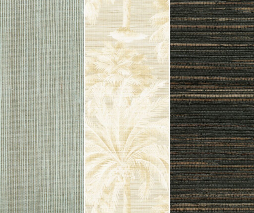 Grasscloth wallpaper designs