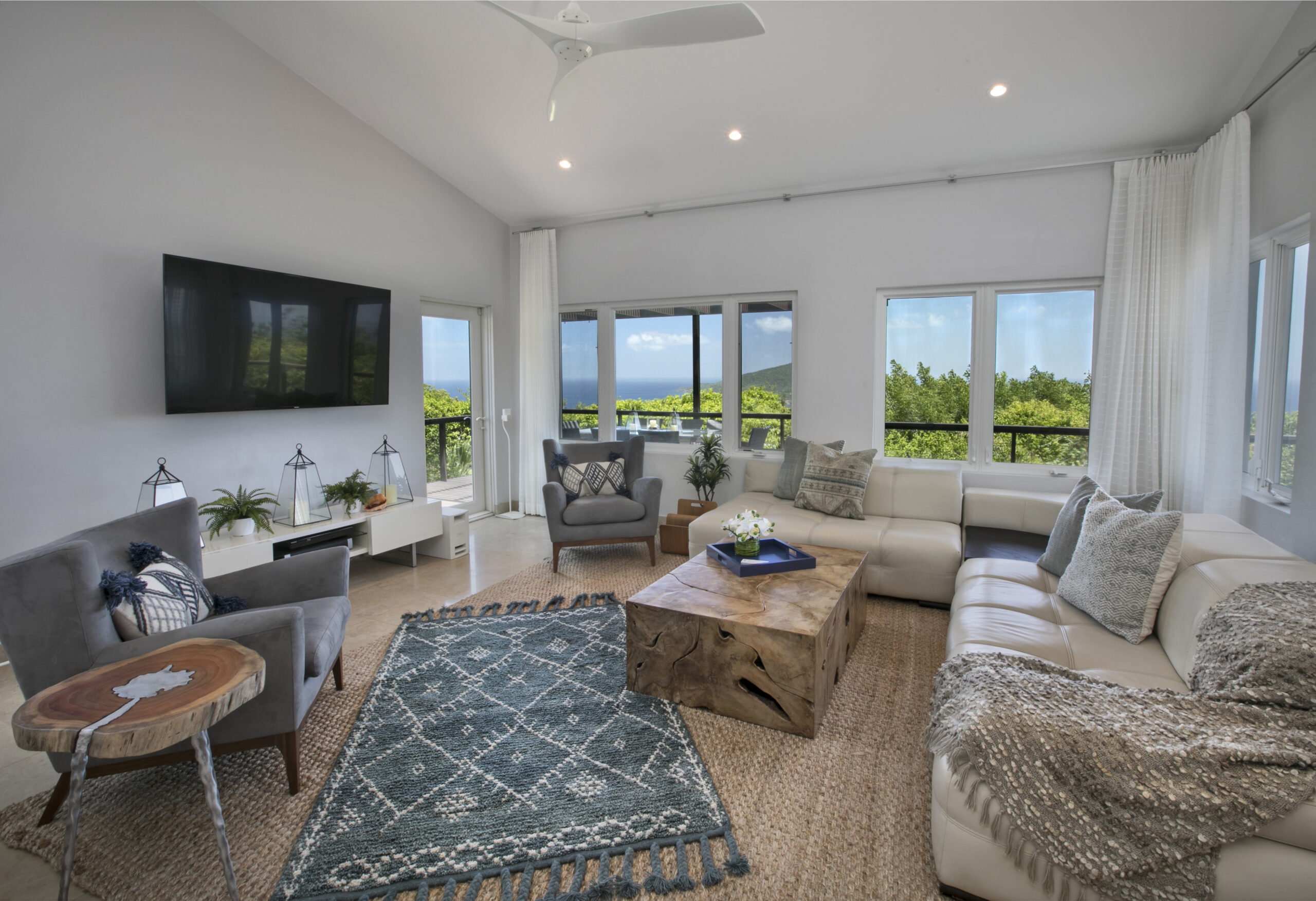 Island Living Room in St Thomas Lagnappe Custom Interiors