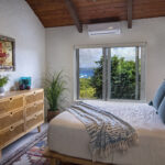 Island Vacation Rental Bedroom Design with a view
