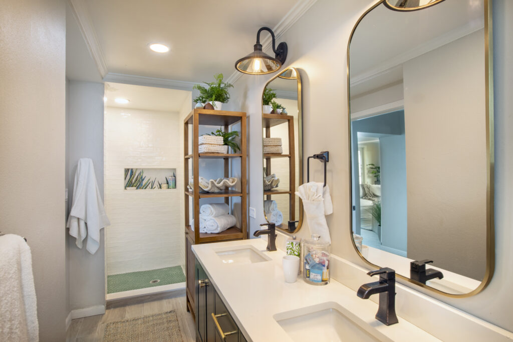 Vacation Rental Bathroom After Renovation
