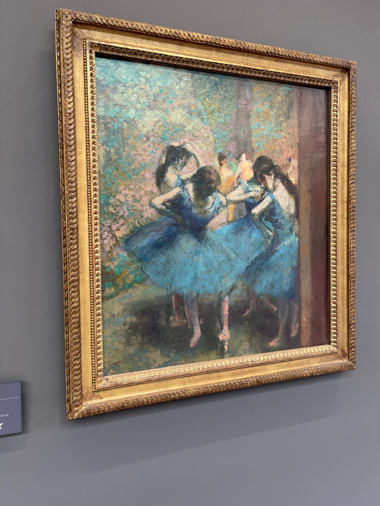 Claude Monet Ballerinas during Ballet Practice