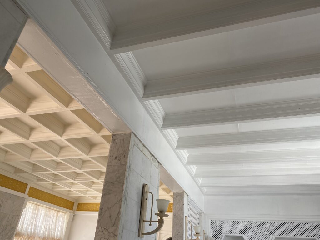 original ceiling details