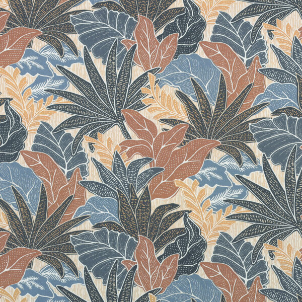 Tobago Leaf Pattern in Teak