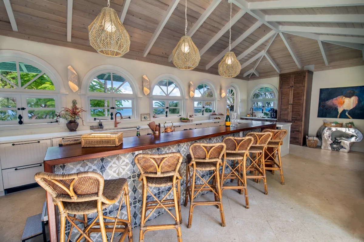 bohemian kitchen vibes