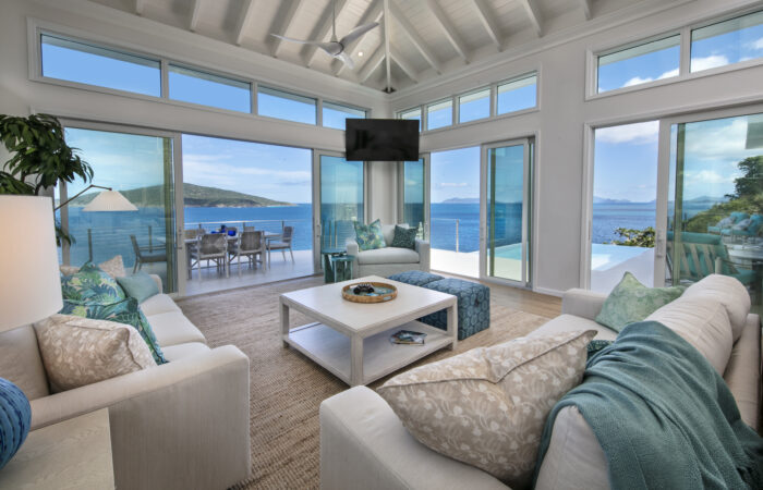 living room with starboard lane fabrics