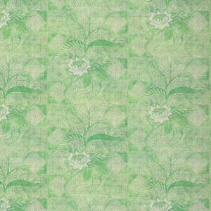 Calypso Batik - Lime Wall Covering