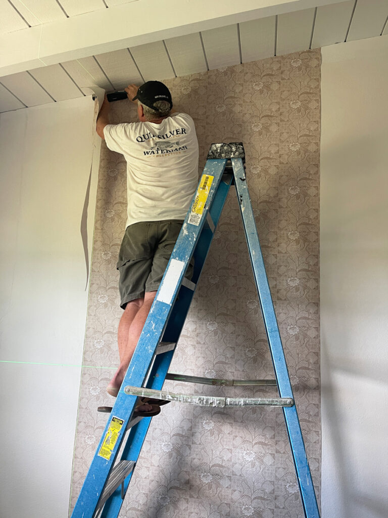 wallpaper installation