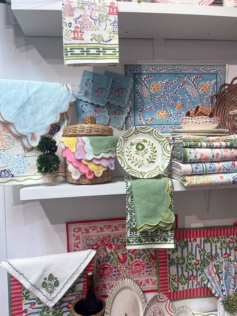 bold colorful hues and delicate patterns at high point 2026